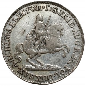 Augustus III Sas, Vicar's penny 1741
