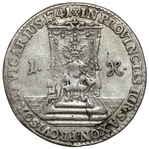 Augustus III Sas, Vicar's penny 1741