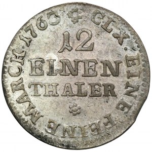 Frederick Christian, 1/12 thaler 1763 FWóF, Dresden