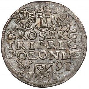 Sigismund III. Wasa, Trojak Poznań 1591