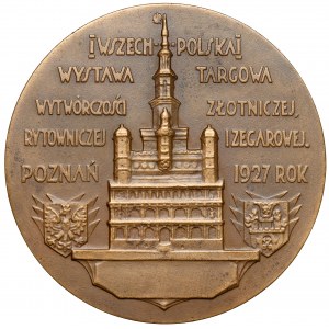 Medaille Ausstellung von Goldschmiedewaren ... Poznań 1927