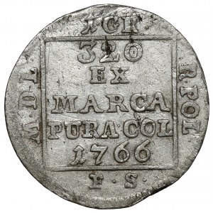 Poniatowski, Silver Penny 1766 FS