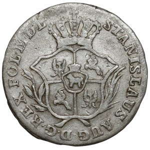 Poniatowski, Halbvergoldet 1771 IS - seltenes Jahr