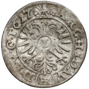 Schlesien, Ferdinand II, 1 krajcar 1627 HR, Wrocław