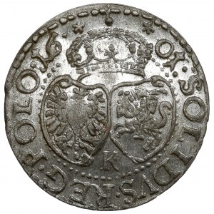 Zygmunt III Waza, Szeląg Kraków 1601 - litera K - REWELACYJNY