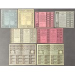 COLLECTION of supply cards 1915-1921 (~277pcs)