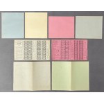 COLLECTION of supply cards 1915-1921 (~277pcs)