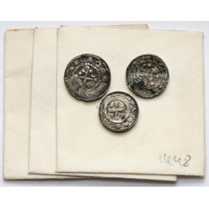 CNP VI cross denarii - set (3pcs)