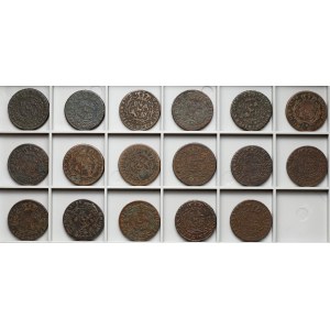 Poniatowski, Troika 1768-1794, set (17pcs)