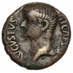 Tiberius (14-37 n.e.) Oea, Syrtica, Bronze - rare