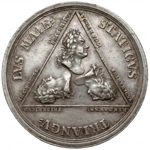 August II Mocny, Medal Alians Trzech Fryderyków 1709 r.