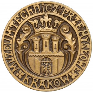 Medal Muzeum Technicz.-Przemysłowe Kraków - nagrodowy 1914