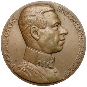 Flieger Ludomił Rayski 1925 Medaille - sehr selten