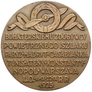 Flieger Ludomił Rayski 1925 Medaille - sehr selten