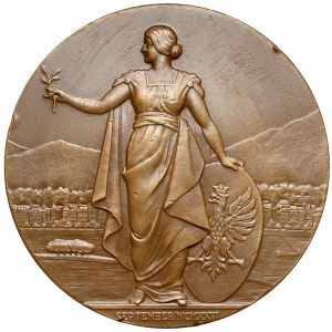 Medal admission of Poland to the council of the League of Nations in Geneva 1926