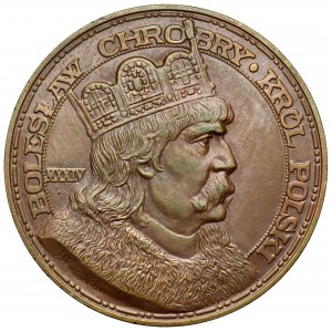 Medal 900-lecie koronacji Bolesława Chrobrego 1924 (55mm)