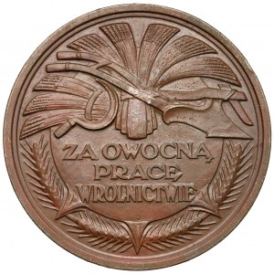 Pomeranian Chamber of Agriculture Medal 1926 (bronze)