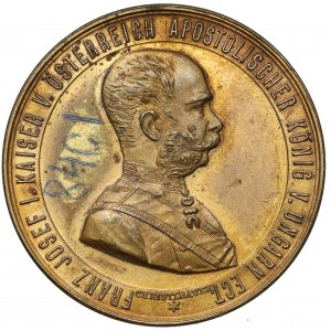 Österreich, Franz Joseph I., Medaille 1890 - Land und Forstwirthschaftliche Ausstellung, Wien