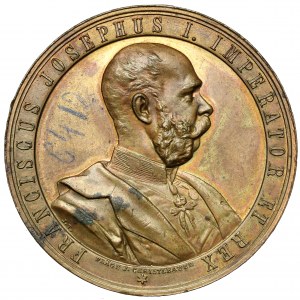 Austria, Franciszek Józef I, Medal 1890 - Allge Land-und Forstwirth Austellung, Wien
