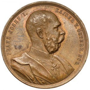 Österreich, Franz Joseph I., Medaille 1890 - Land und Forstwirthschaftliche Ausstellung, Wien