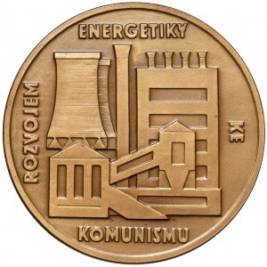 Czech Republic, Medal without date - Energetiky Rozvojem Komunismu