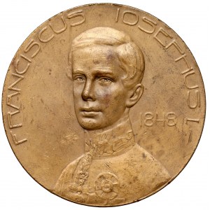 Austria, Franz Joseph I, Medal 1908 - 40 years of rule