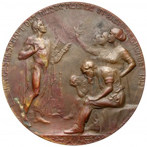 Austria, Medal 1912 - Zur Erinne Rung an den 100 jähre gen Bestand 1812-1912