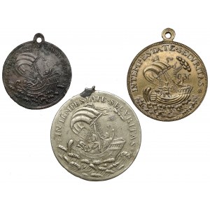 Set of medallions - St. George (3pcs)