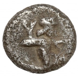 Persie, Achaemenid Empire, Darius I (?), 1/12 siglos (~500-485 BC) - rare