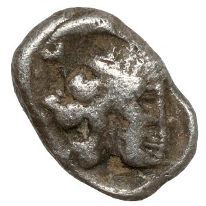 Grecja, Myzja, Kyzikos (480 p.n.e.) Tetartemorion - rzadki