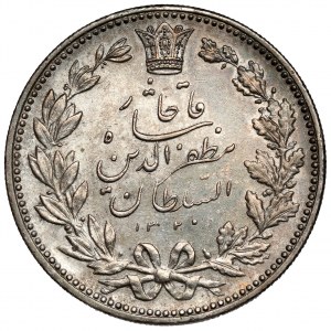 Iran, Mozaffar od-Din Qajar, 5000 Dinar AH1320 (1902)