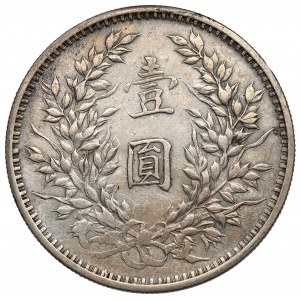 Chiny Republika, Shikai, Yuan / Dollar rok 3 (1914)