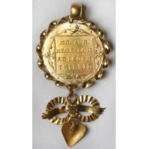 Netherlands, Ducat 1831 - converted into a pendant