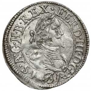 Austria, Ferdynand III, 3 krajcary 1637, Graz