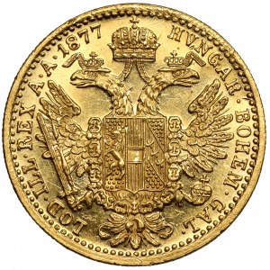 Austria, Franciszek Józef I, Dukat 1877