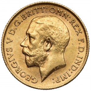 England, Georg V., 1/2 Sovereign 1911