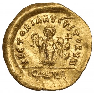 Anastasius (491-518 n. Chr.) Tremissis, Konstantinopel