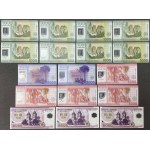 Chile, 1.000 - 5.000 Pesos 2004-2018 - Polymers (17pcs)