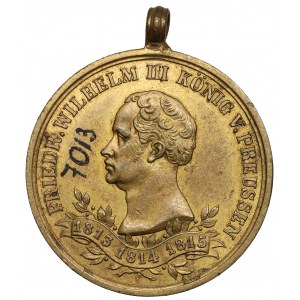 Prusy, Pamiątkowy medal wojenny za lata 1813-1815 (1863)