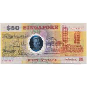 Singapur, 50 Dollars ND (1990) - polimer