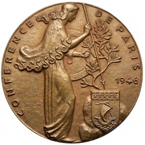 Frankreich, Medaille 1946 - Pariser Konferenz