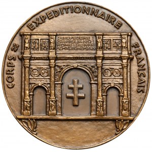 Francja, Medal bez daty - Kampania Włoska
