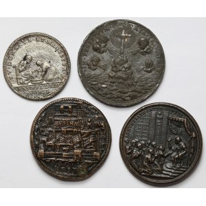 Watykan, zestaw medali (4szt)