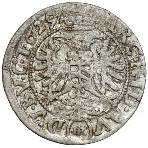 Silesia, Ferdinand II, 3 krajcara 1629 HR, Wrocław