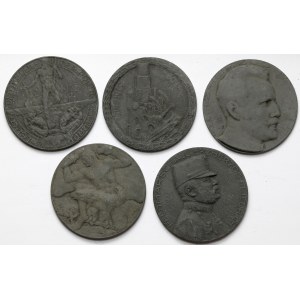 Germany, set of medals (5pcs)
