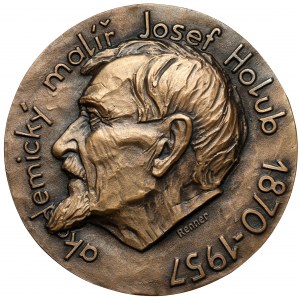 Czechy, Medal 1957 - Josef Holub (1870-1957)