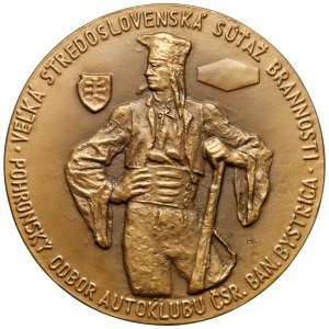 Slowakei, Medaille ohne Datum - Pohronsky Odbor Autoklubu ČSR