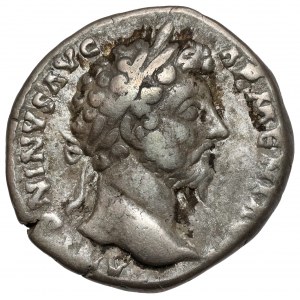 Marcus Aurelius (161-180 n. Chr.) Denarius, Rom