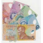 Nowa Zelandia, 5 - 100 Dollars (1999-2005) - polimery (5szt)