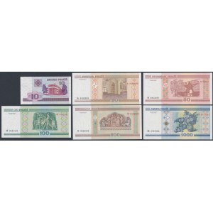 Беларусь, 10 - 1.000 рублей 2000 (6шт)